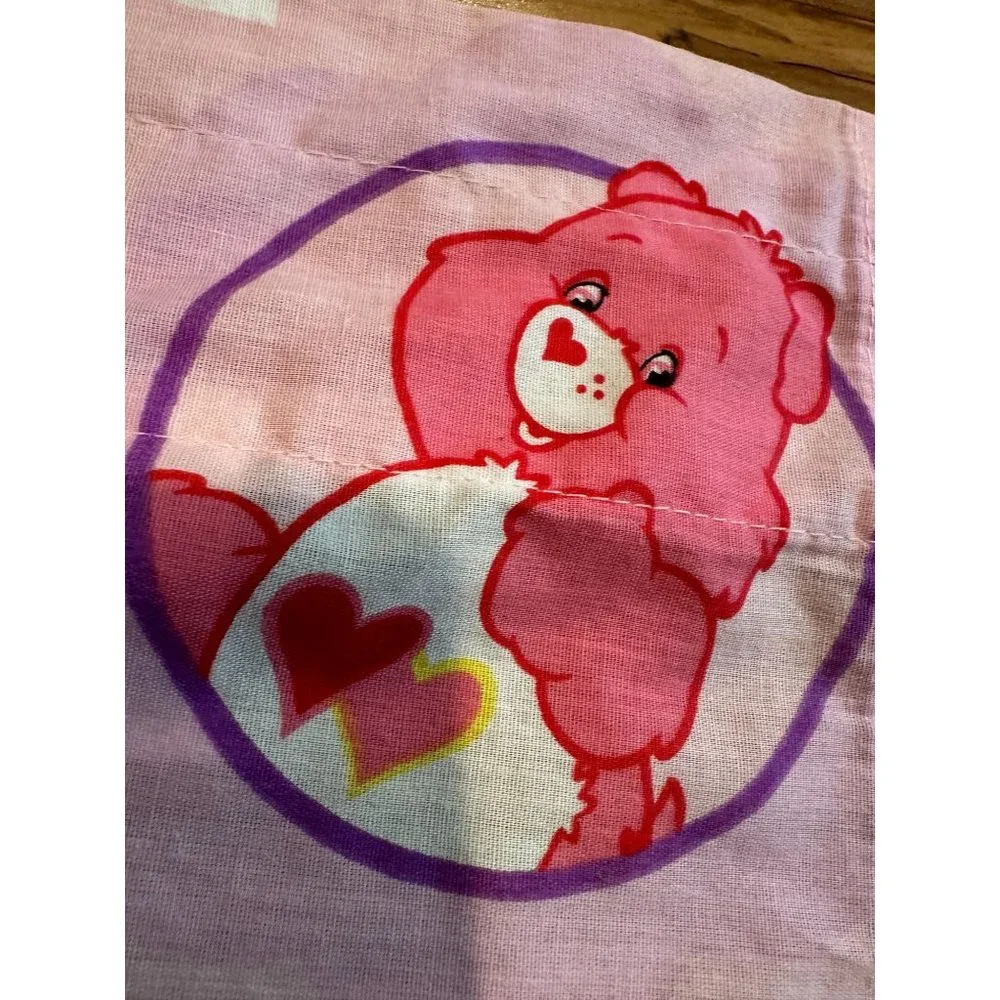 Vintage Care Bears Pink Curtain‎ Valance 2003/2004
